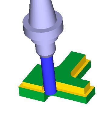 Řešené úkoly při frézování v CAD/CAM systému 143 Ve volbě Hloubky záběrů, lze pak nastavit další parametry.