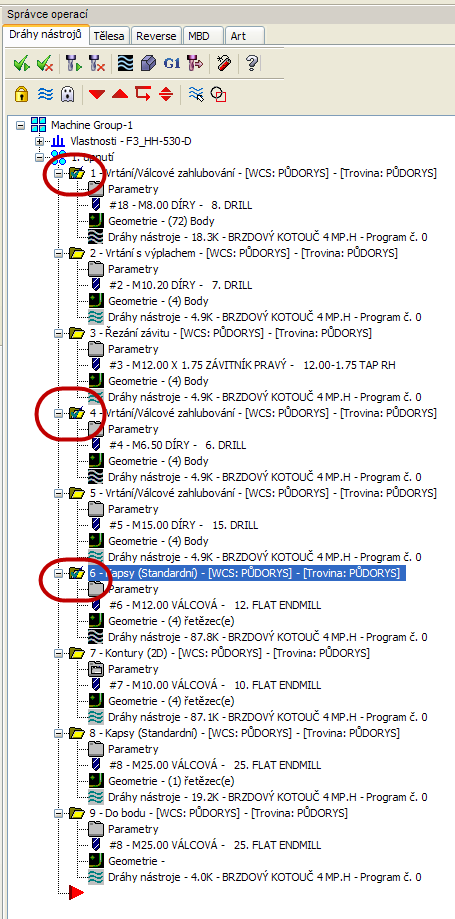 Řešené úkoly obecná část CAD/CAM systému 33 Upravené hodnoty nastavení v seřizovacím listu uvádí Obrázek 1.51. Obrázek 1.51 Výsledek nastavení velikosti ikon a polí. Příklad 1.14.