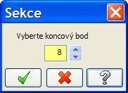 Řešené úkoly obecná část CAD/CAM systému 40 Vyberte bod, který určuje první dráhu nástroje, kde chcete měnit hodnotu posuvu a pak klikněte na tlačítko Upravit bod Obrázek 1.