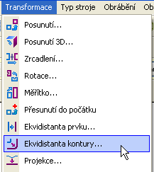 Řešené úkoly v CAD modulu CAD/CAM systému - Design 47 Příklad 2.4. Definování polotovaru typu výpalek Jak definovat polotovar typu výpalek?