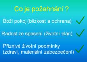 Jestliže dáme v životě na první místo svojí snahu námahu - práci, stane se náš život více než zápasem o Boží požehnání zápasem o seberealizaci a snahou o dosažení vlastní dokonalosti.