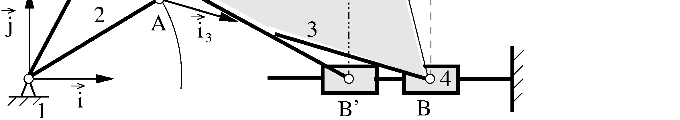 Refeen6ní bod P: v L v v + potože v PL l ++ l P PL P dostaneme v v L + l + l a L a + P PL PL Potože platí ap v ap v v v PL + l + l a tené zchlení PL dostaneme a L + v ( v ) & + ( PL) PL * ' kde tg l
