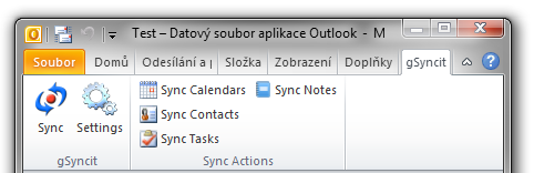 4.3 Outlook4Gmail Synchronizaci mezi více účty Google a více složkami v programu Microsoft Outlook zvládá program Outlook4Gmail 39.