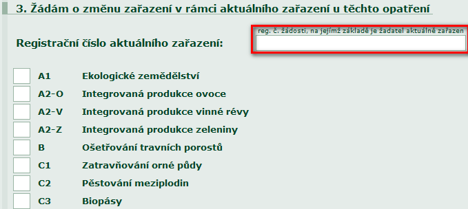 AEO 13 Žádost o zařazení v rámci AEO EAFRD Pro rok 2014 již není možné nově vstupovat do programu AEO, tzn., není možné podat žádost o zařazení do AEO (pozn.