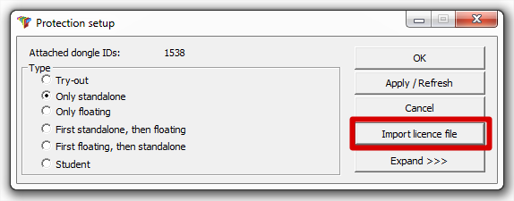 2.2.1 Scia Engineer se spustí Pokud se podařilo úspěšně aktualizovat ochranu, produkt Scia Engineer se spustí a instalace je u konce. 2.2.2 Program Scia Engineer není spuštěn okamžitě V tomto případě se zobrazí následující dialogové okno a bude nutné aktualizovat ochranu níže uvedeným postupem: 1.