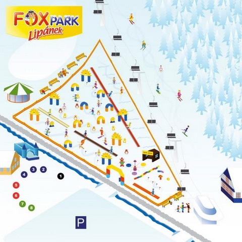 Obrázek 8: Foxpark kapitála Lipánka Zdroj: http://skiareal-lipno.lipnoservis.