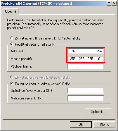 Potřebné vybavení Libovolný servisní notebook s nainstalovaným FTP klientem (doporučujeme TotalComander) a Java Runtime Environment verze 6 1. Kříţený ethernetový kabel.