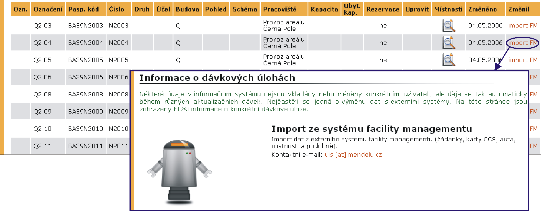 3 ZÁKLADNÍ PRINCIPY UŽÍVÁNÍ AIS Obrázek 21 Správce tabulek Obrázek 22 3.