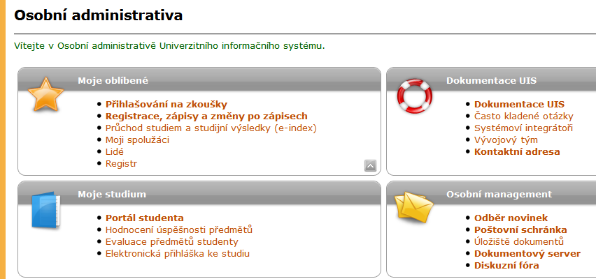 9 PŘIZPŮSOBENÍ INFORMAČNÍHO SYSTÉMU Zasílání informací o nových zásadních informacích Tato položka ovlivňuje zasílání informačního e-mailu o vložení nové zásadní informace do Osobní administrativy