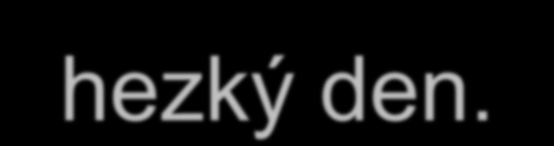 Děkuji za