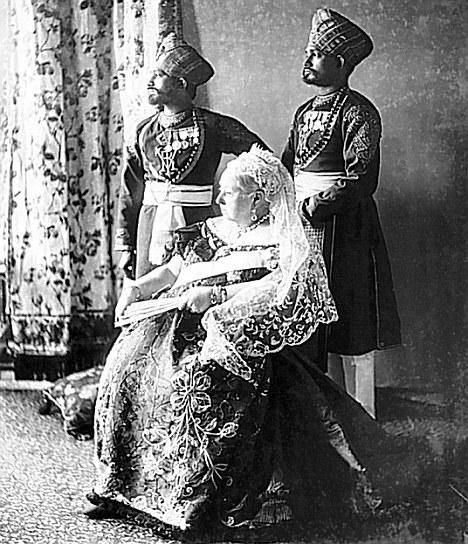 Královna Viktorie se stala roku1876 i indickou císařovnou