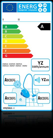 Vysavače Ekodesign Od 1.září 2014: - Jmenovitý příkon musí být menší než 1 600 W Od 1.