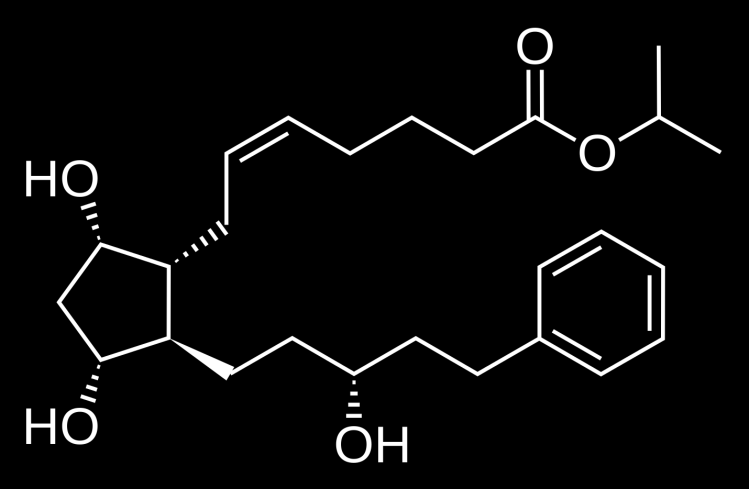 Latanoprost Co víme o latanoprostu syntetický analog prostaglandinu F2α