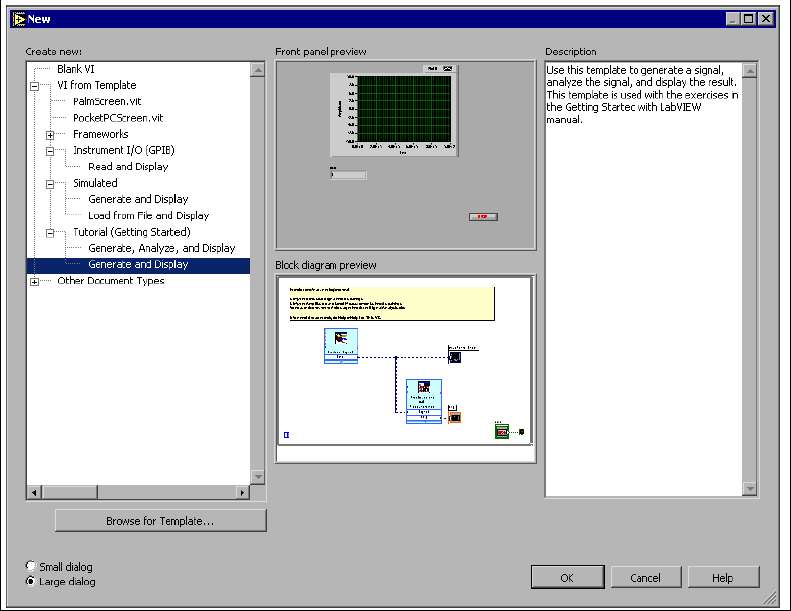odstraňování chyb v programu. V LabVIEW vytváříme uţivatelské rozhraní programu pomocí ovládacích prvků a indikátorů k tomu slouţí tzv. čelní panel (Front Panel).