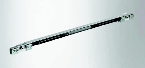 GEZE Levolan 60 SoftStop Silný design - jemné tlumení Pomocí GEZE Levolan 60 SoftStop, varianty s tlumením zavírání/otevírání, lze realizovat posuvné prvky bez dodatečného opracování křídel do 60 kg.