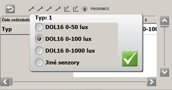 26 Technická příručka 1.1.16 Light Control Regulace světla v se skládá ze tří typů světla: primární světlo, pomocné světlo a inspekční světlo. Primární a pomocné světlo lze osadit stmívačem světla. 1.1.16.1 Pomocné světlo Pomocné světlo zapíná a vypíná světlo, časový posun je ve vztahu k primárnímu světlu.