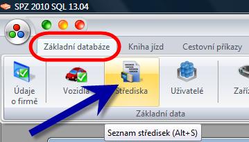 Základní databáze Zvolte záložku Základní databáze a možnost Údaje o firmě. Vepište zde, co nejvíce údajů, které uznáte za vhodné usnadní Vám to později práci při tvorbě daňových dokladů apod.