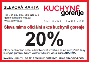 reklamní činnosti by prodejnu Gorenje zviditelnil právě tam, kde je potřeba a prodejna by byla a krok dál než konkurenční studia.