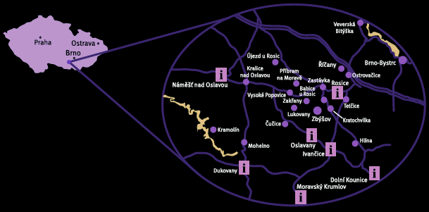 13 členských obcí, 20 000 obyvatel, rozloha 10