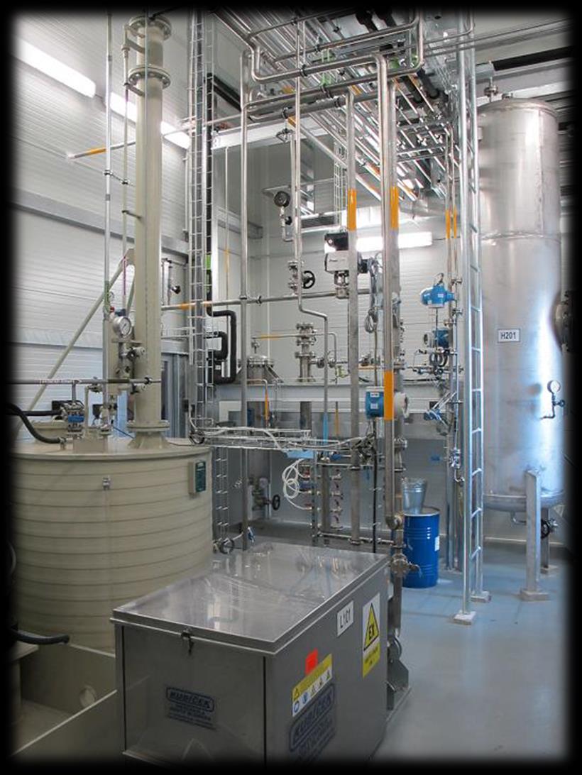 Úprava energoplynu Čištění před syntézou Fischer- Tropsch Odstraňování dehtů, prachu, CO 2,