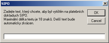 Detail záznamu Nový nebo zvolený záznam evidence SIPO lze zobrazit v detailním dialogovém okně. Editovatelné jsou bíle podbarvené položky. Ostatní položky není možné uživatelsky změnit.