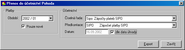 dluhů, které také pošta poskytuje, nelze explicitně předpokládat, že ostatní platby byly uhrazeny.