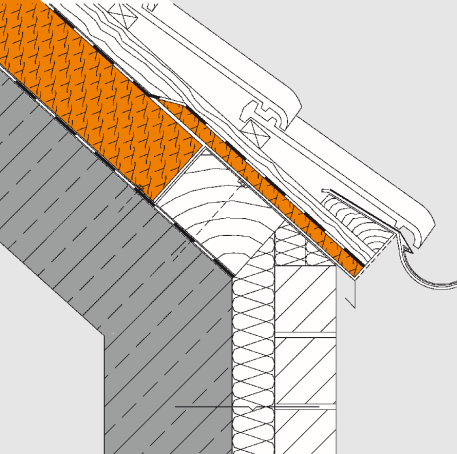 6 příkladů pro zateplení s BauderPIR Pokládka systému Bauder PIR přímo na krokev viditelné bednění přípojné vaznice masivní dřevo Pokládka systému Bauder PIR na trapézový plech beton Pásy pro