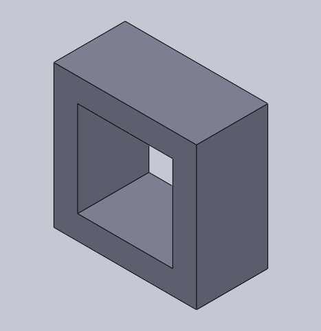Dimension uprint. Pro tisk byly vybrány dva modely základních tvarů, které lze vidět na obr. 3.16. Vytvoření digitálních modelů proběhlo v parametrickém systému SolidWorks.