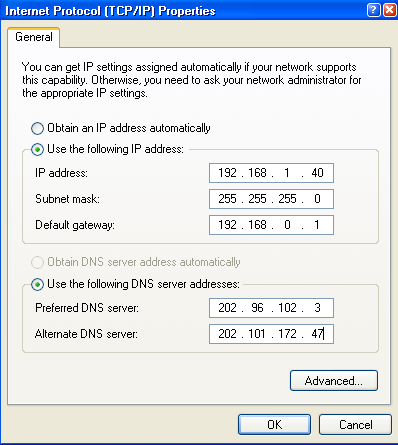 3. Levý klik na Vlastnosti Figure 3-4 4. Levý dvojklik na Protokol TCP/IP Figure3-5 5. Uvidíte nastavení sítě pro svůj počítač. 6.