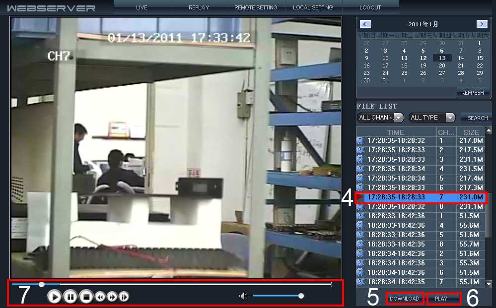 5.Klikněte na požadované video a