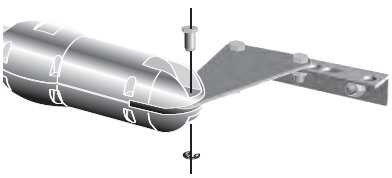 Montáž pohonu Pracovní postup: montáž chemických kotev upevnění držáků k pilíři upevnění rohových držáků (1) k pilíři připevnění montážní desky (2) k rohovému držáku (1) montáž pohonu (4) k montážní