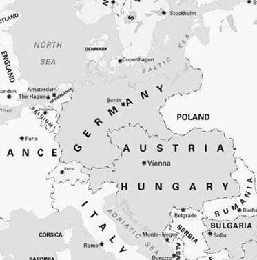 4. ročník Dějepis distanční studium 1 Gymnázium Teplice 1) Svět na přelomu století: Barevně vyznačte: A) Zakreslete do mapy hlavní účastníky 1.