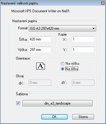 5.14. Tisk V této kapitole umístíme projekt včetně pohledů na tiskovou sestavu. Výkres bude vytištěn na papíře o velikosti A3 v měřítku 1:200.