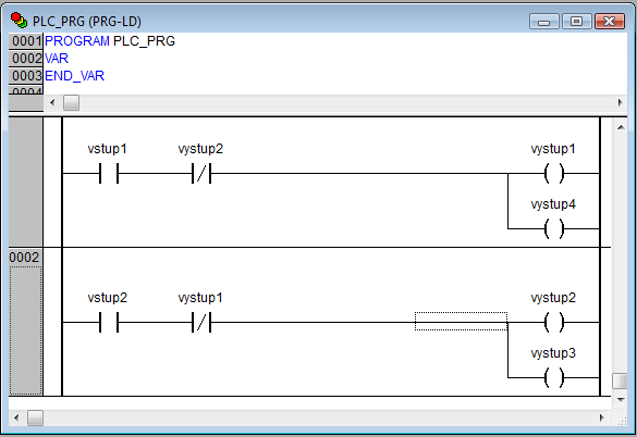 UTB ve Zlíně, Fakulta aplikované informatiky, 2012 42 Obrázek 23 - Schéma programu 6.2 Program č. 2 Křižovatka s dvojím režimem 6.2.1 Potřebné vybavení modul křižovatky EDU-mod modul tlačítek EDU-mod 6.