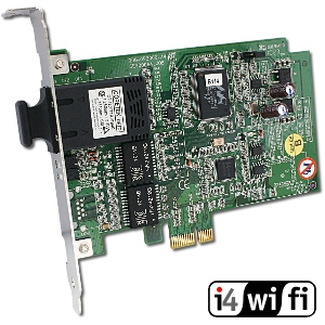 WaveRF: GE3000LX-10 - Gigabitová optická PCI Express karta, singlemode, SC Díky této unikátní síťové kartě propojíte svůj server nebo PC přímo na optickou gigabitovou síť.