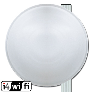 WAVEANT: 22 dbi parabolická anténa s radomem (5 GHz) Profi parabolická anténa s radomem pro páteřní spoje v pásmu 5,4-5,9 GHz. Konektor je vyveden na zadní straně.