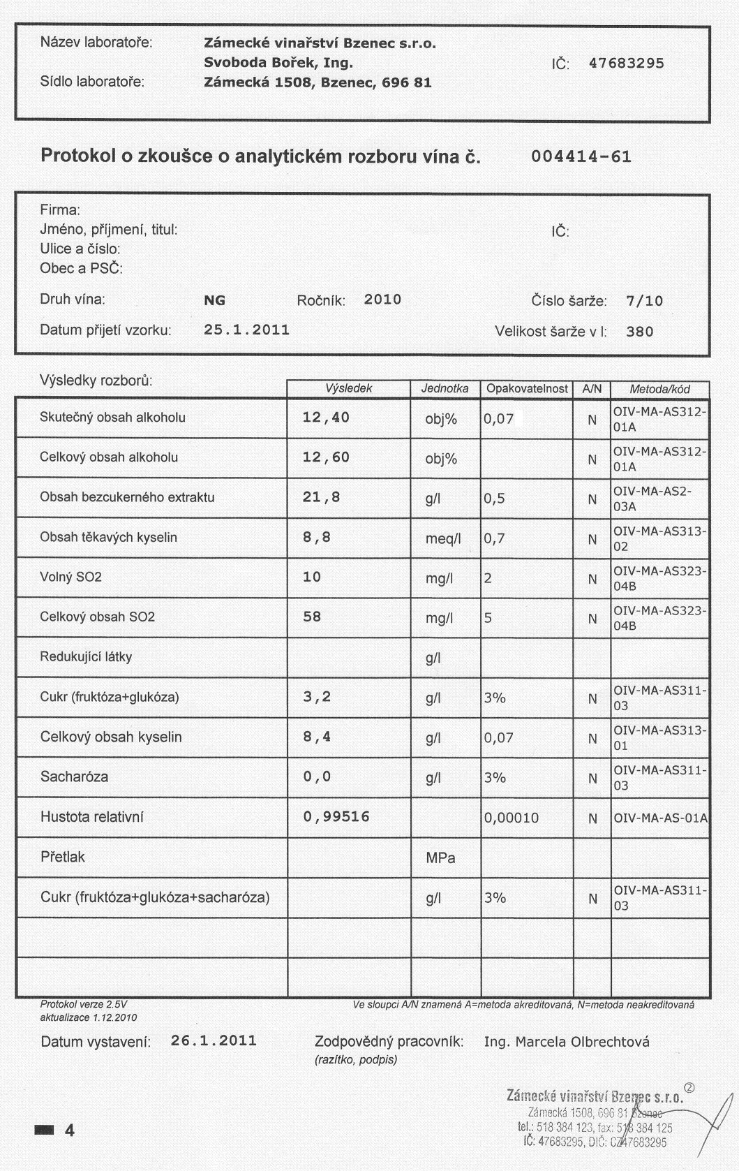 UTB ve Zlíně, Fakulta technologická 65 PŘÍLOHA P I: