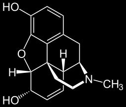 Chemicko-farmakologická charakteristika 2 Syntetický opioid: agonista/antagonista analgetikum z phenanthrenové skupiny Analgetická potence je ekvivalentní dávce morfinu v miligramech Receptorové
