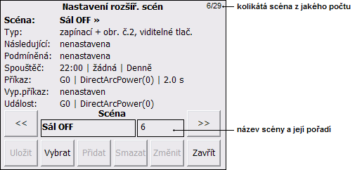 doby náběhu (DTR(index doby), StoreDTRAsFadeTime->Bcast) nebude na sběrnici DALI posílat, tudíž se použije ta doba náběhu (ať už krátká nebo dlouhá), která byla v daném zařízení nastavena naposledy