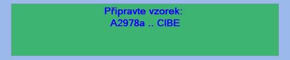 Sekvenní poadí vzork Tato volba znamená, že vzorky jsou foceny postupn v poadí nateném z databáze a zobrazeném v seznamu vzork v levé ásti hlavního okna aplikace.