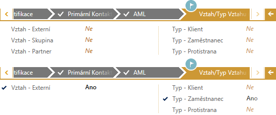 4. NOVÉ VLASTNOSTI MS DYNAMICS CRM 2013 Obrázek 4.5: Příklad obchodního pravidla, které skrývá nepotřebné atributy. všech povinných polí, resp.