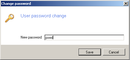 1.3 Vytvoření Relace 1. Klikněte na položku User v levé nabídce a. V prostředním okně je vytvořena základní skupina Untitled b. Klikněte na Create user c.