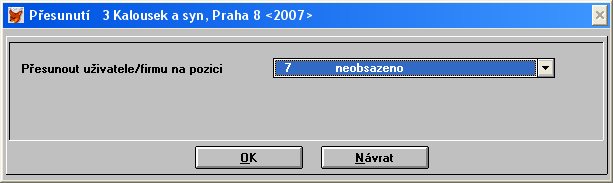 Pokud by po připojení dodatečných úhrad nastala u nějakého dokladu úhrada do mínusu, je tento doklad zobrazen s patřičným upozorněním. Pozn.