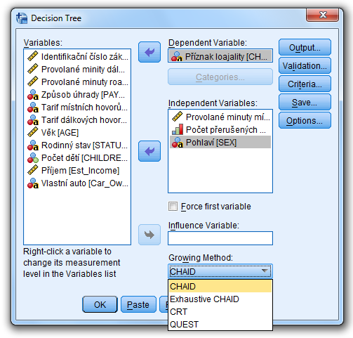 IBM SPSS Decision Trees je k dispozici pro instalaci v režimu lokální desktopové aplikace, avšak při požadavku na větší výkon a škálovatelnost lze provést také instalaci v režimu klient/server.