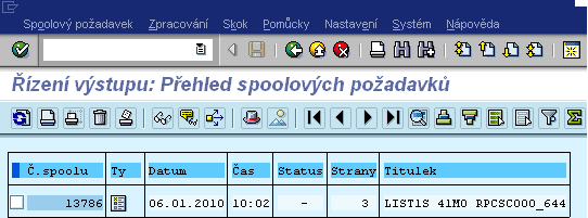 UTB ve Zlíně, Fakulta aplikované informatiky, 2013 119 Přehled zpracovávaných transakcí na pozadí (Jobů) se nám zobrazí pomocí transakce SMX Obrázek č.