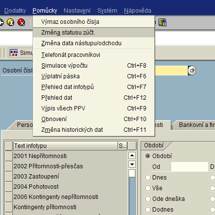 UTB ve Zlíně, Fakulta aplikované informatiky, 2013 45 Popis polí: Osob. nejzazší zp. přep. může být prázdné. Význam až kam se pracovník může přepočítávat.