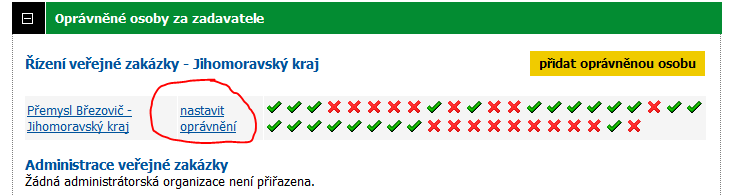 - ve formuláři opravíte potřebný údaj, uložíte, poté se musíte vrátit zpět k zakázce - vytvoří se opravný formulář, který musíte zveřejnit pomocí ikony oka - abyste zveřejnili formulář, použijte