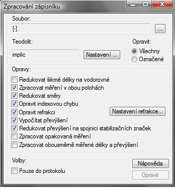 Výpočty 3. Výpočty Veškeré výpočty byly provedeny v programu Groma v. 10.