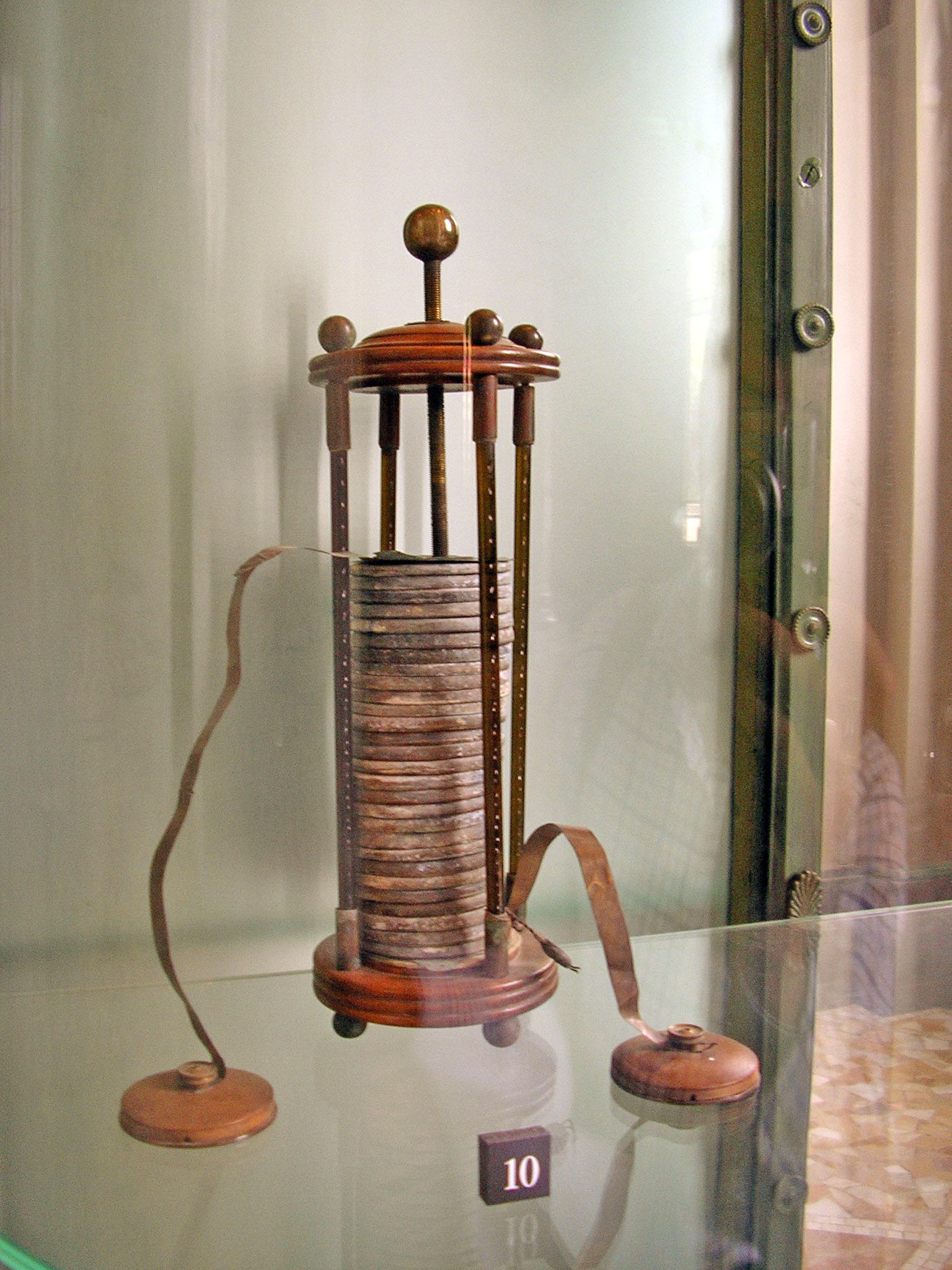 Since the invention of the first battery (or "voltaic pile") in 1800 by Alessandro Volta, batteries have become a common power