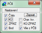 Vyhtvil - textvé ple pr jmén pracvníka, který číselný plán vyhtvil Dne - textvé ple pr datum vyhtvení číselnéh plánu Ptvrdil - textvé ple pr jmén pracvníka, který číselný plán ptvrdil Dne - textvé